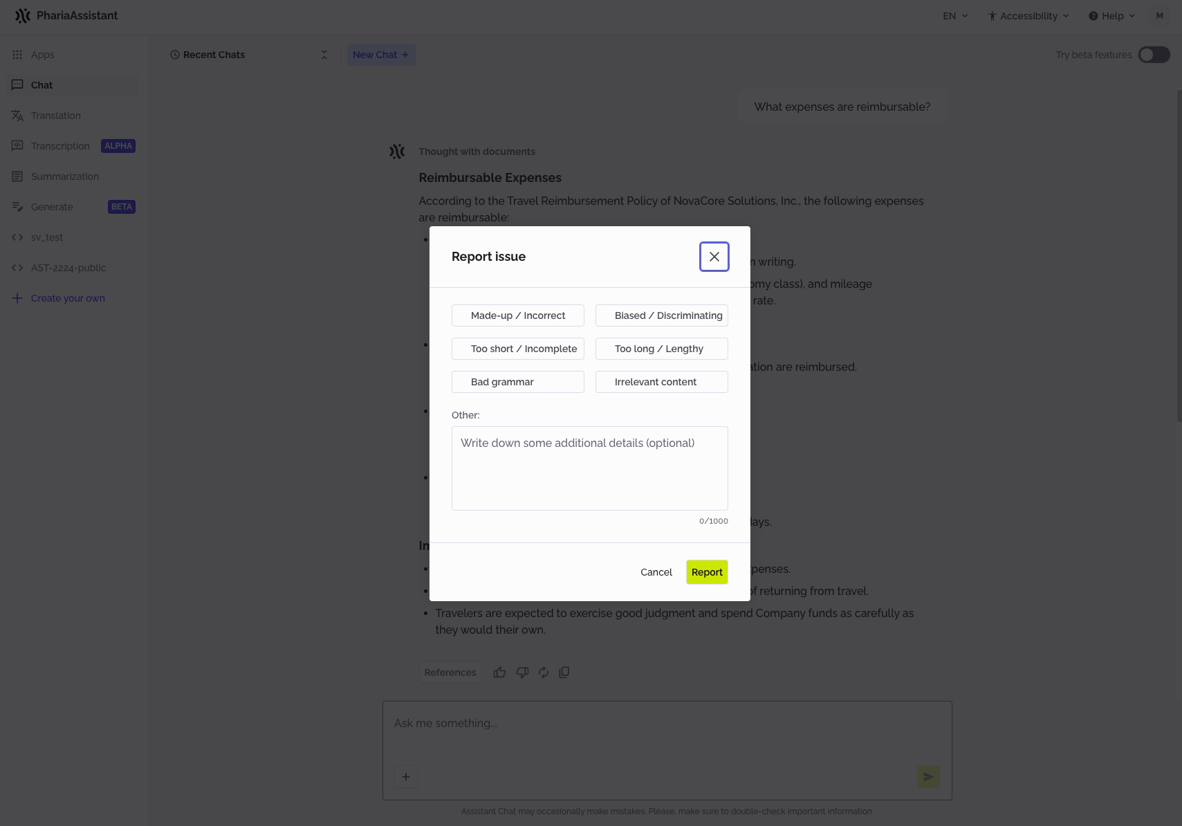 assistant-chat-dislike