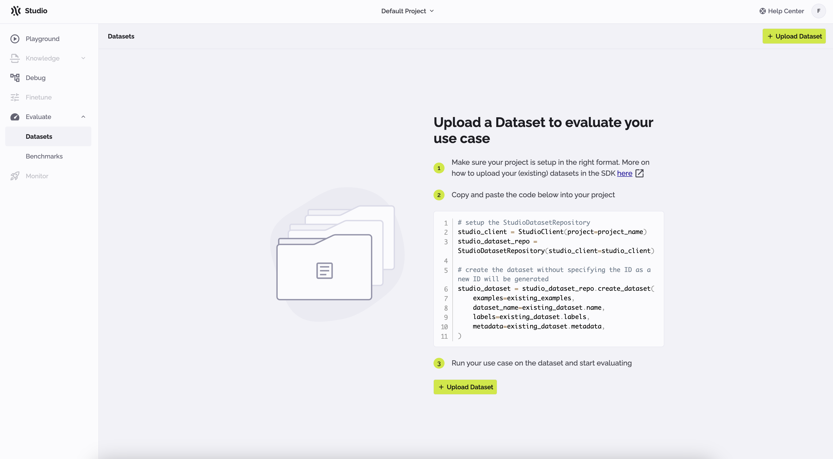 Product > Use Evaluation > studio-evaluation-datasets.png Product > Use Evaluation > studio-evaluation-datasets.png